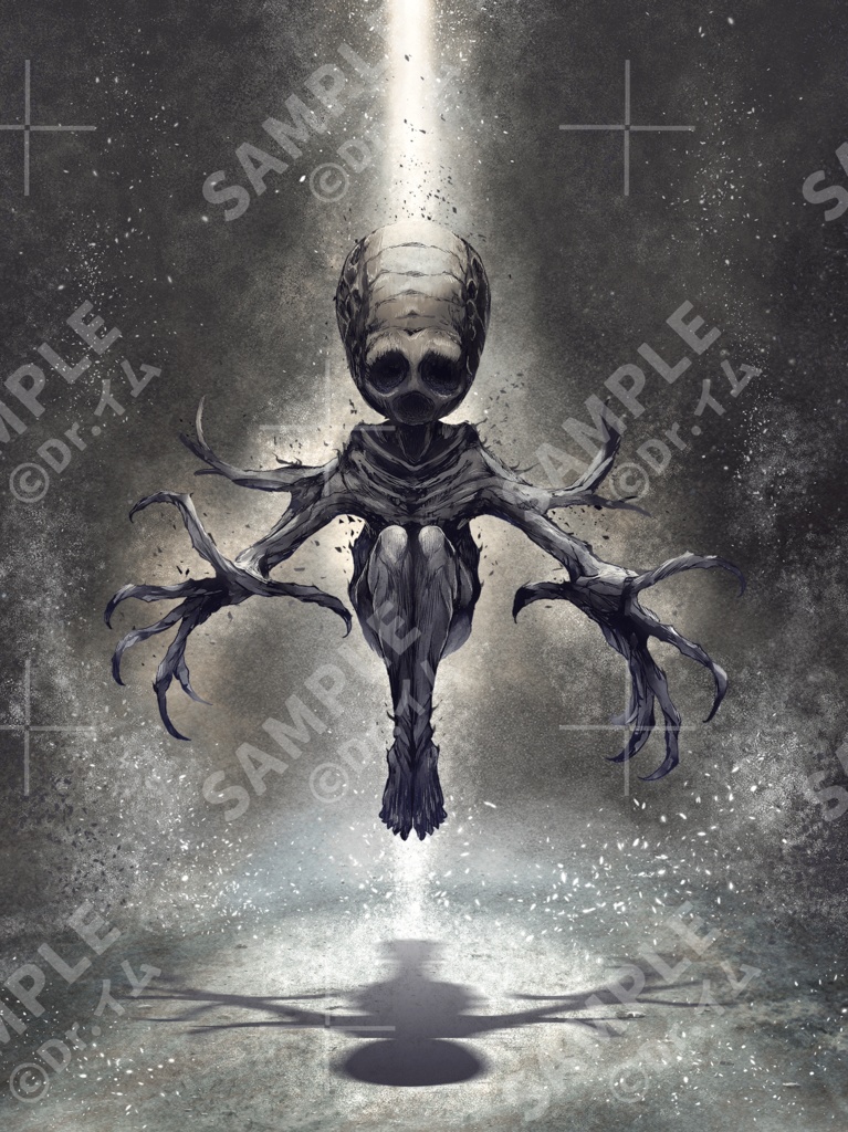 クトゥルフ神話生物素材「クァチル・ウタウス」SPLL:E191163