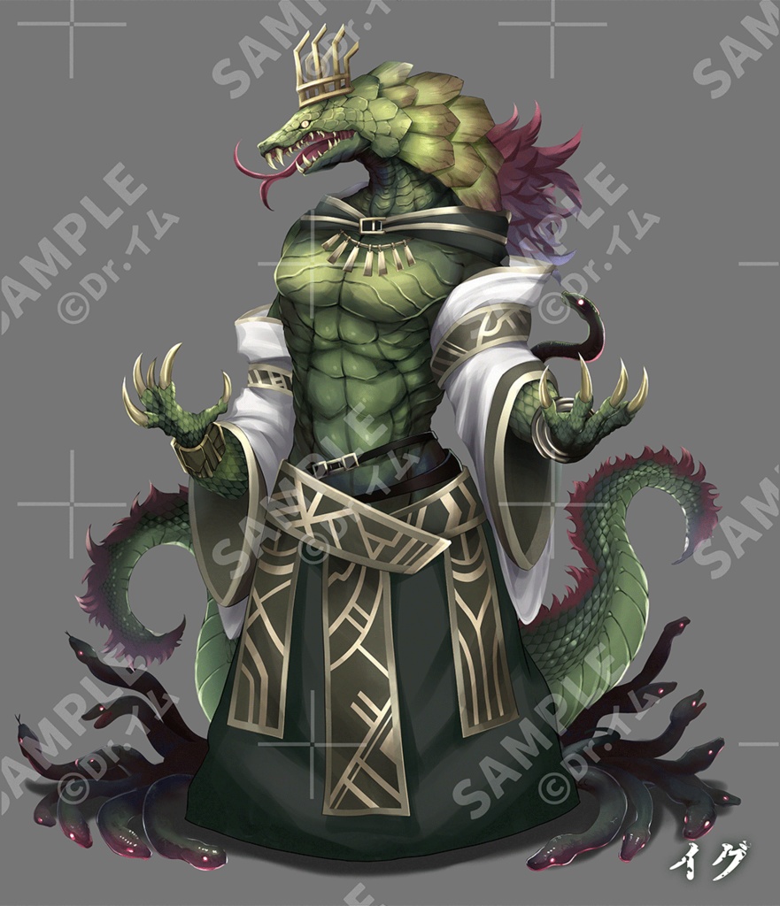 クトゥルフ神話生物素材「イグ」SPLL:E190133