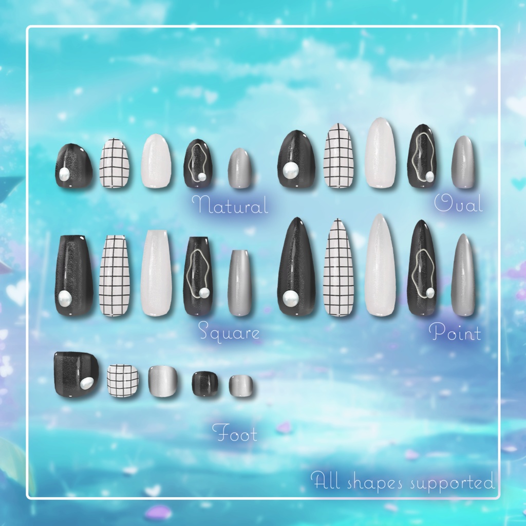 【日替わりネイル #160-#151】DailyNail Jun 2025【MDollnail対応】 #あんらぼぶい