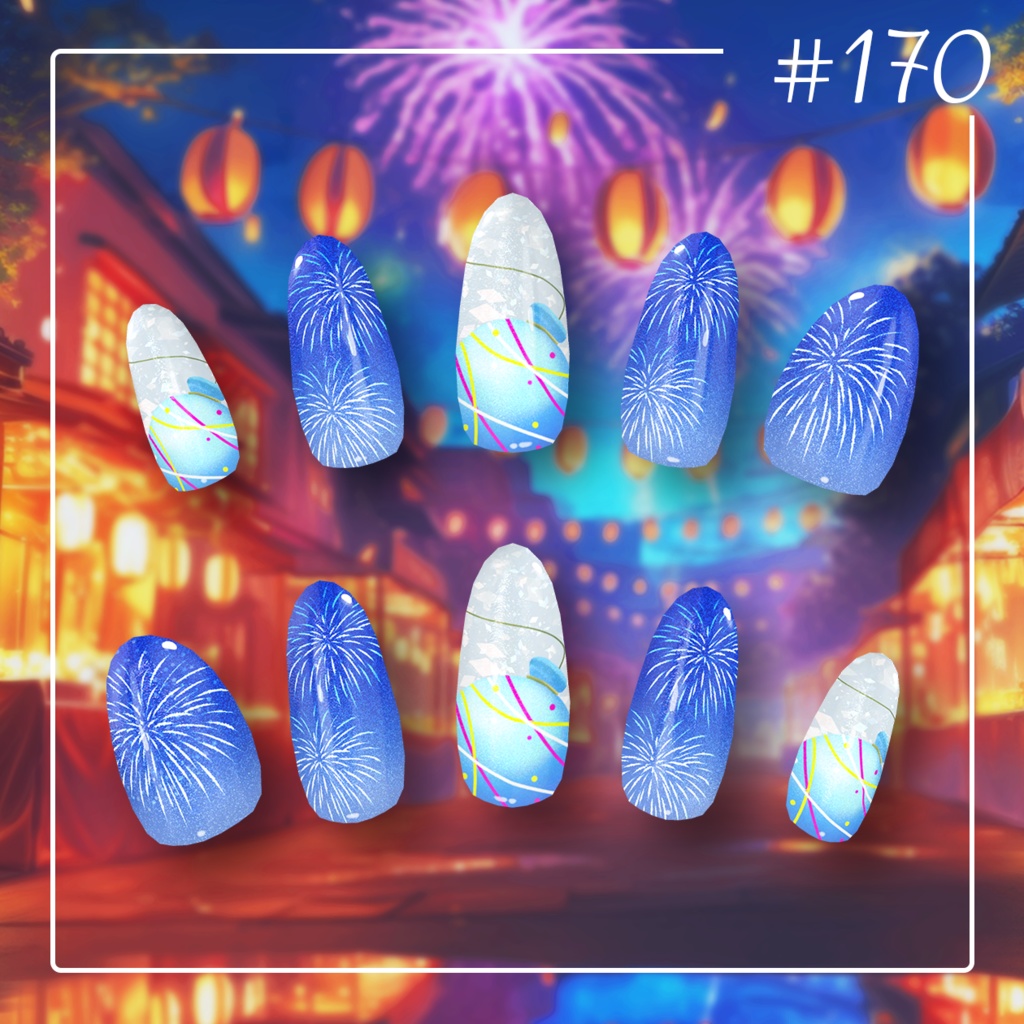 【日替わりネイル #170-#161】DailyNail Jul 2025【MDollnail対応】 #あんらぼぶい