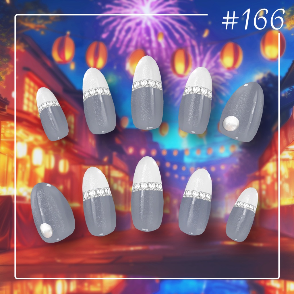 【日替わりネイル #170-#161】DailyNail Jul 2025【MDollnail対応】 #あんらぼぶい