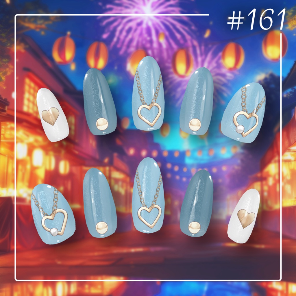 【日替わりネイル #170-#161】DailyNail Jul 2025【MDollnail対応】 #あんらぼぶい