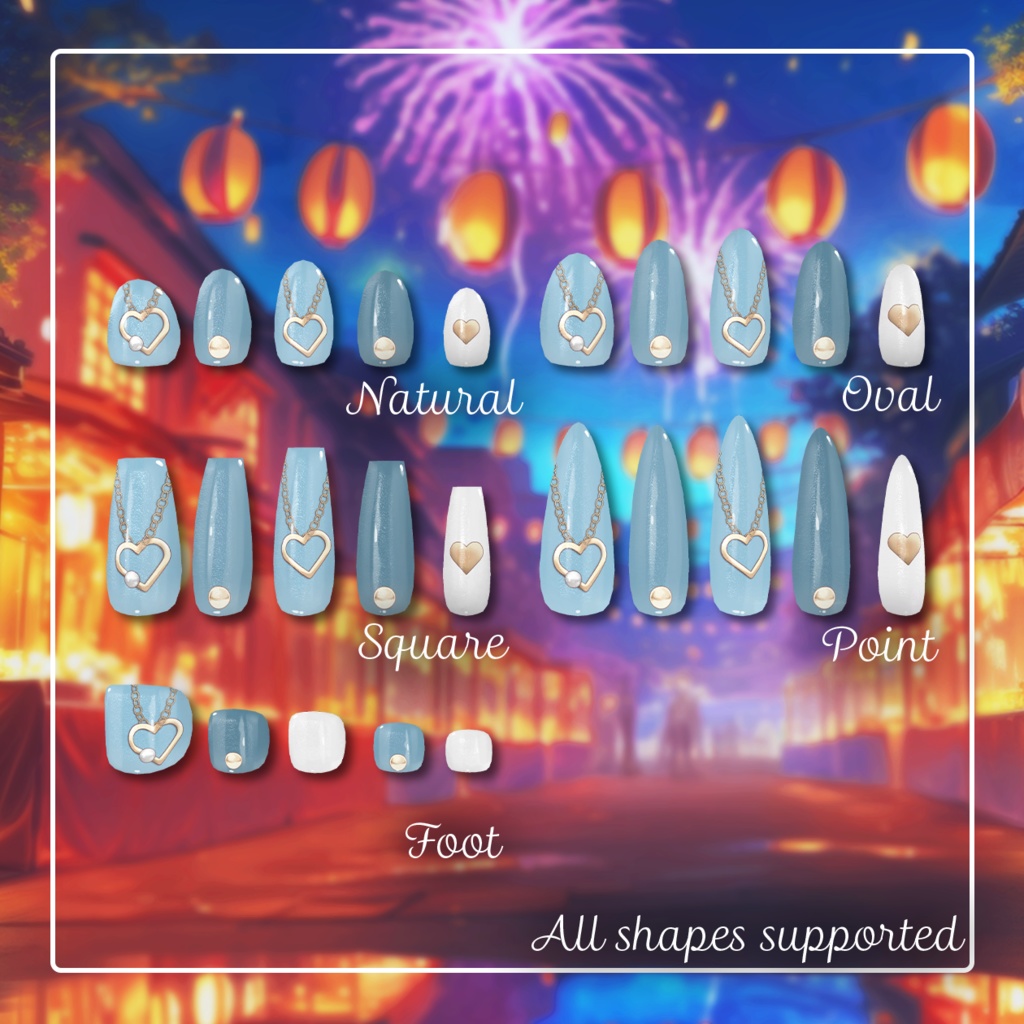 【日替わりネイル #170-#161】DailyNail Jul 2025【MDollnail対応】 #あんらぼぶい