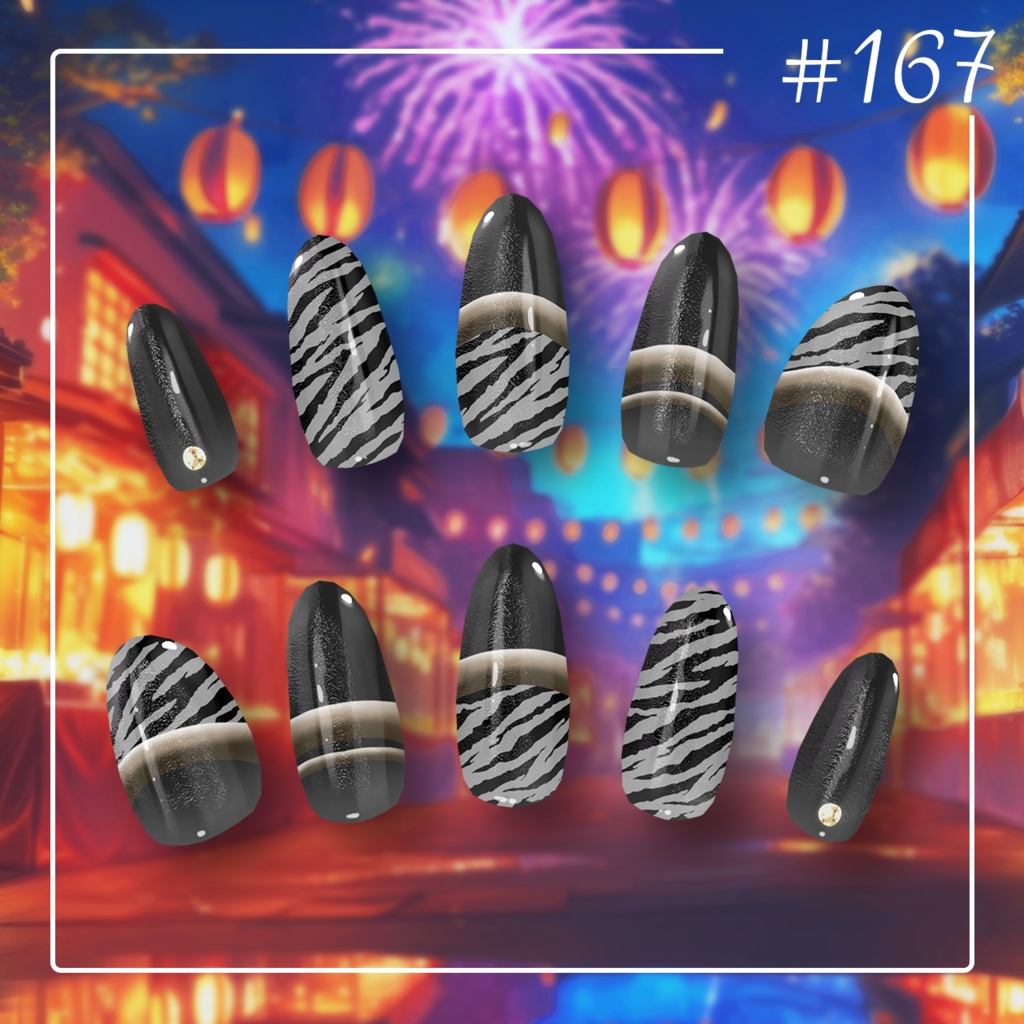 【日替わりネイル #170-#161】DailyNail Jul 2025【MDollnail対応】 #あんらぼぶい