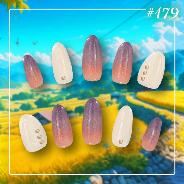 【日替わりネイル #180-#171】DailyNail Aug 2025【MDollnail対応】 #あんらぼぶい