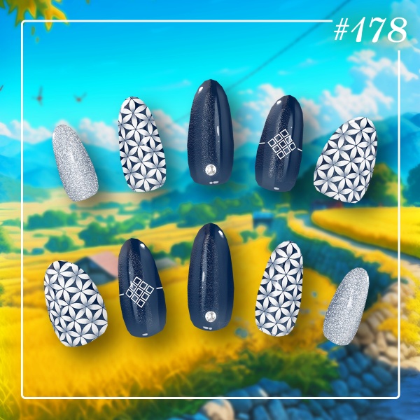 【日替わりネイル #180-#171】DailyNail Aug 2025【MDollnail対応】 #あんらぼぶい