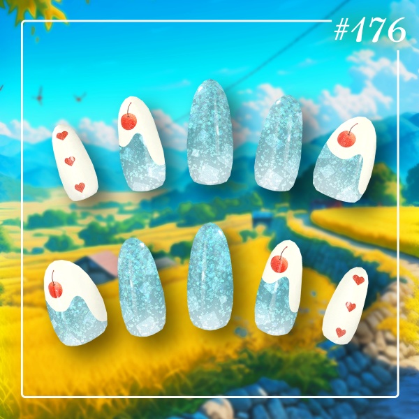 【日替わりネイル #180-#171】DailyNail Aug 2025【MDollnail対応】 #あんらぼぶい