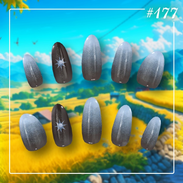 【日替わりネイル #180-#171】DailyNail Aug 2025【MDollnail対応】 #あんらぼぶい