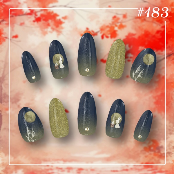 【日替わりネイル #190-#181】DailyNail Sep 2025【MDollnail対応】 #あんらぼぶい