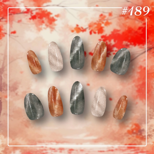 【日替わりネイル #190-#181】DailyNail Sep 2025【MDollnail対応】 #あんらぼぶい