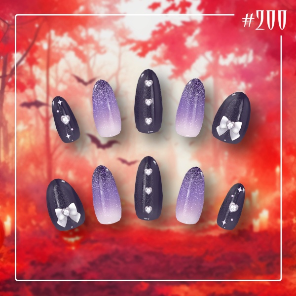 【日替わりネイル #200-#191】DailyNail Oct 2025【MDollnail対応】 #あんらぼぶい