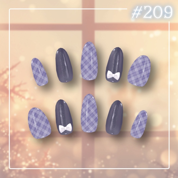 【日替わりネイル #210-#201】DailyNail Nov 2025【MDollnail対応】 #あんらぼぶい