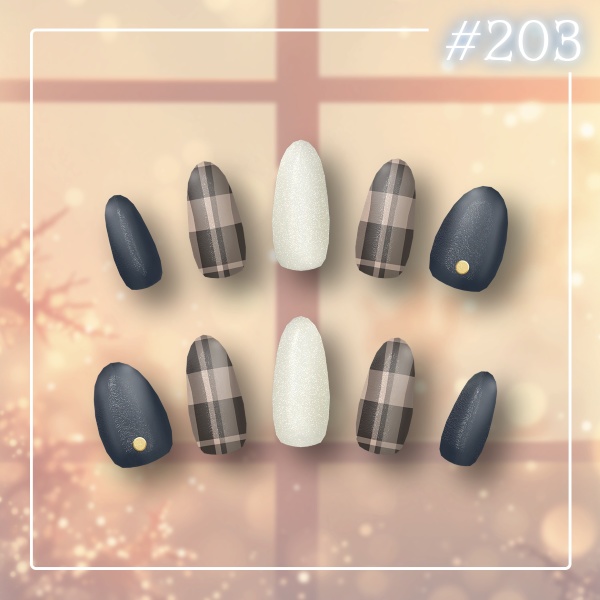 【日替わりネイル #210-#201】DailyNail Nov 2025【MDollnail対応】 #あんらぼぶい