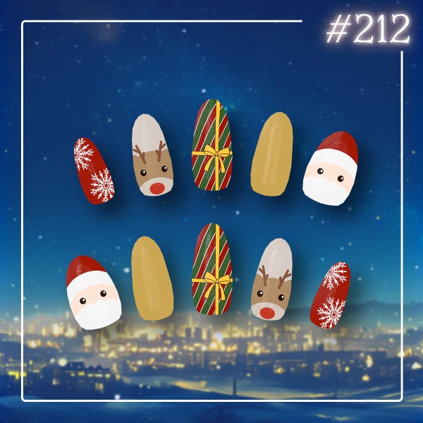 【日替わりネイル #220-#211】DailyNail Dec 2025【MDollnail対応】 #あんらぼぶい