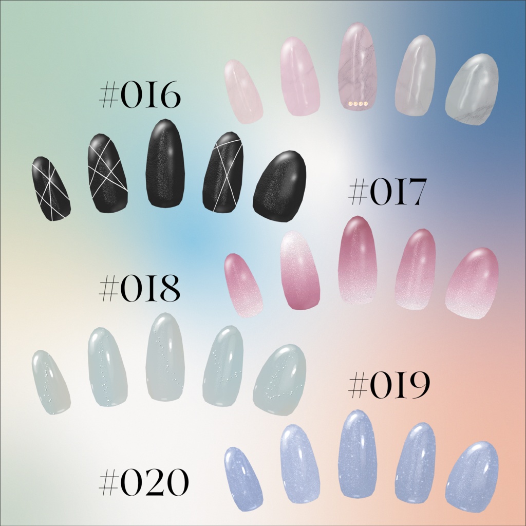 【期間限定再販】DailyNail Archives 2024 #001-#100【MDollnail対応】 #あんらぼぶい