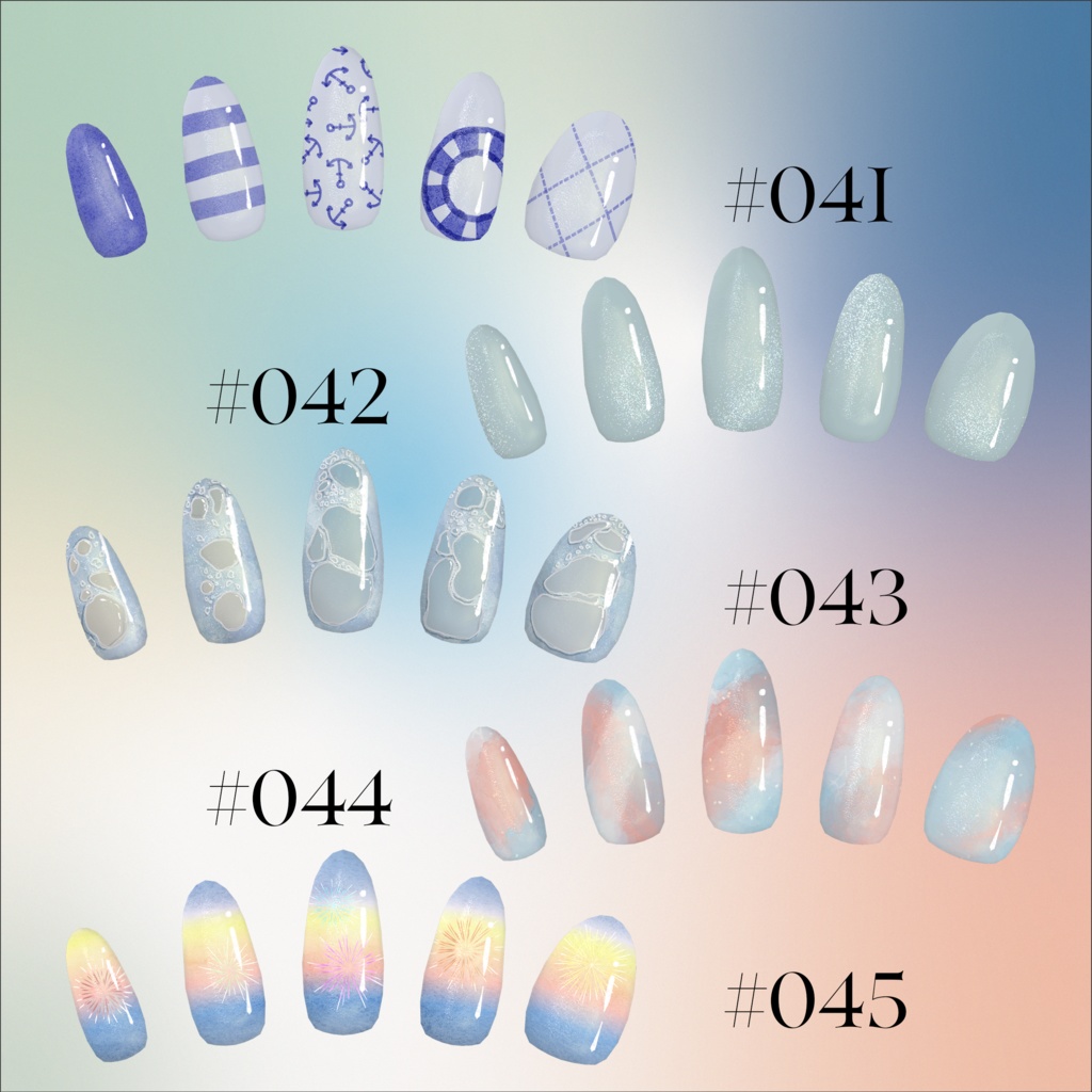 【期間限定再販】DailyNail Archives 2024 #001-#100【MDollnail対応】 #あんらぼぶい