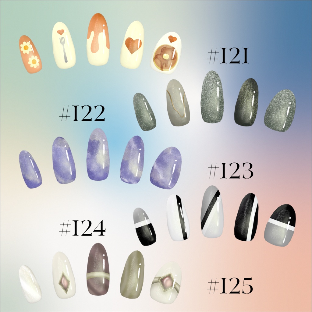 【期間限定再販】DailyNail Archives Through June 2025 #001-#160【MDollnail対応】 #あんらぼぶい