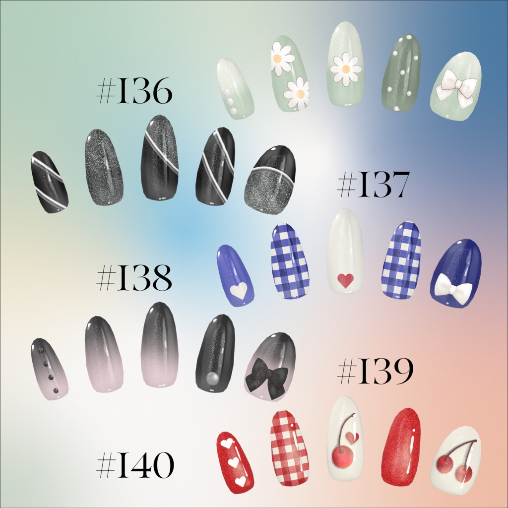 【期間限定再販】DailyNail Archives Through June 2025 #001-#160【MDollnail対応】 #あんらぼぶい