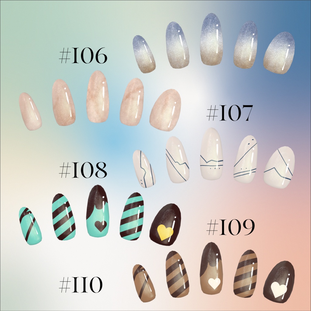 【期間限定再販】DailyNail Archives Through June 2025 #001-#160【MDollnail対応】 #あんらぼぶい