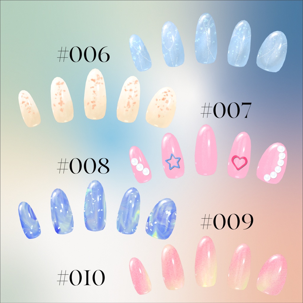 【期間限定再販】DailyNail Archives 2024 #001-#100【MDollnail対応】 #あんらぼぶい