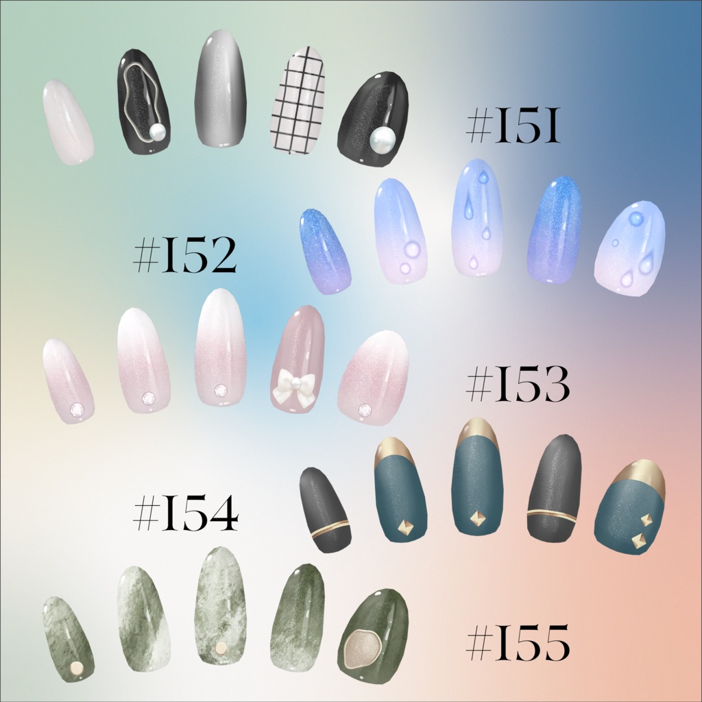 【期間限定再販】DailyNail Archives Through June 2025 #001-#160【MDollnail対応】 #あんらぼぶい