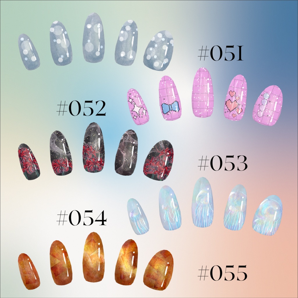 【期間限定再販】DailyNail Archives 2024 #001-#100【MDollnail対応】 #あんらぼぶい