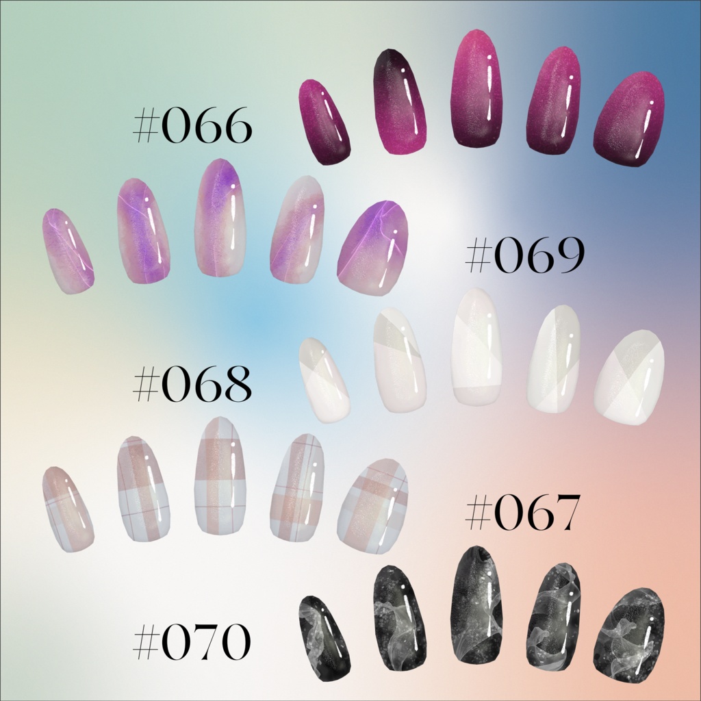 【期間限定再販】DailyNail Archives 2024 #001-#100【MDollnail対応】 #あんらぼぶい