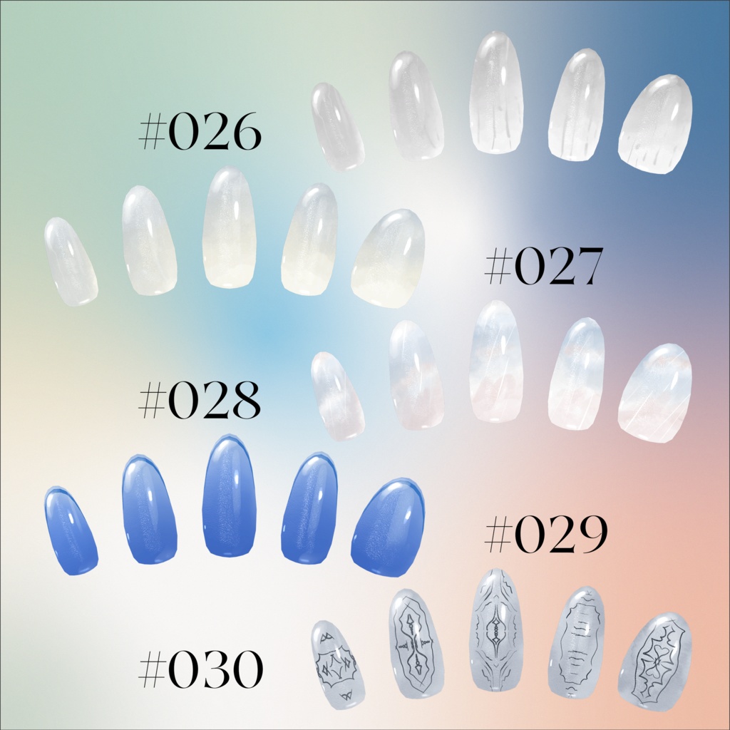 【期間限定再販】DailyNail Archives 2024 #001-#100【MDollnail対応】 #あんらぼぶい