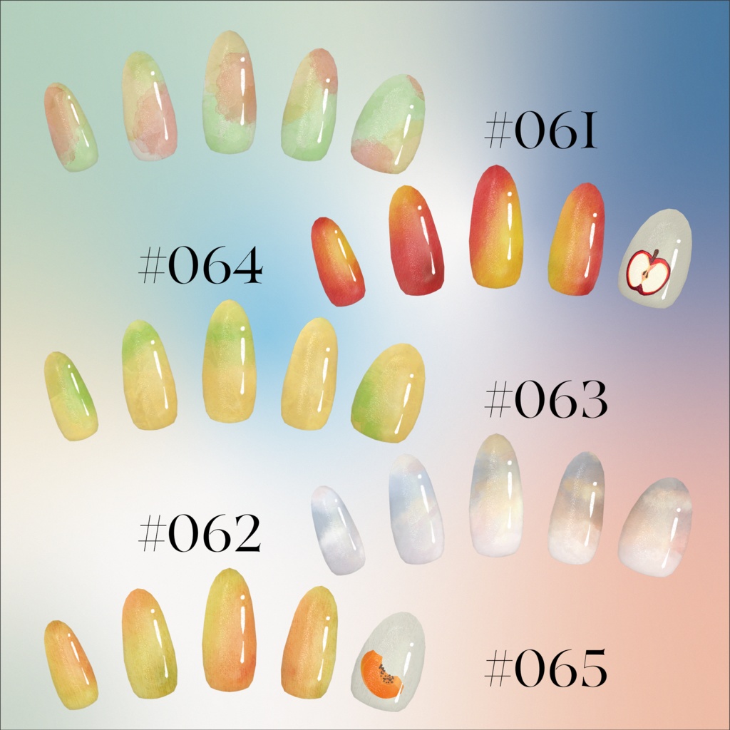 【期間限定再販】DailyNail Archives 2024 #001-#100【MDollnail対応】 #あんらぼぶい