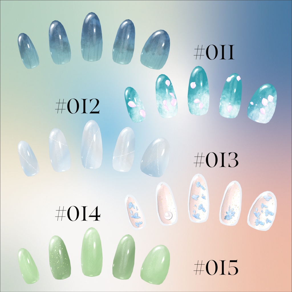 【期間限定再販】DailyNail Archives 2024 #001-#100【MDollnail対応】 #あんらぼぶい