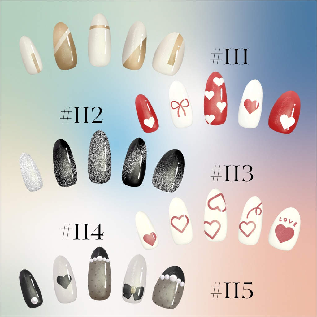 【期間限定再販】DailyNail Archives Through June 2025 #001-#160【MDollnail対応】 #あんらぼぶい