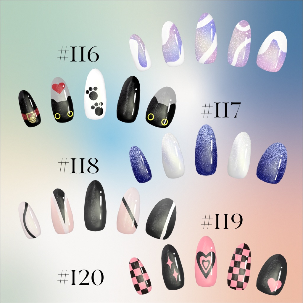 【期間限定再販】DailyNail Archives Through June 2025 #001-#160【MDollnail対応】 #あんらぼぶい