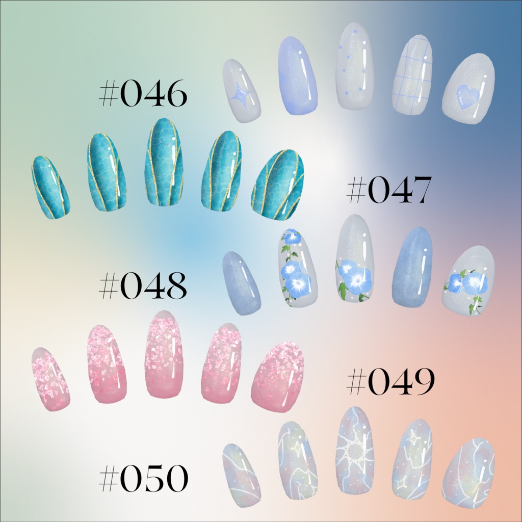 【期間限定再販】DailyNail Archives 2024 #001-#100【MDollnail対応】 #あんらぼぶい