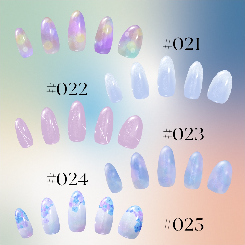 【期間限定再販】DailyNail Archives 2024 #001-#100【MDollnail対応】 #あんらぼぶい