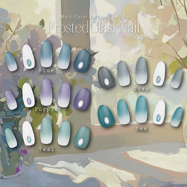 【かんたん着用】SummerNailCollection【VRネイルチップ】【MDollnail対応】#あんらぼぶい