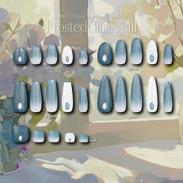【かんたん着用】SummerNailCollection【VRネイルチップ】【MDollnail対応】#あんらぼぶい