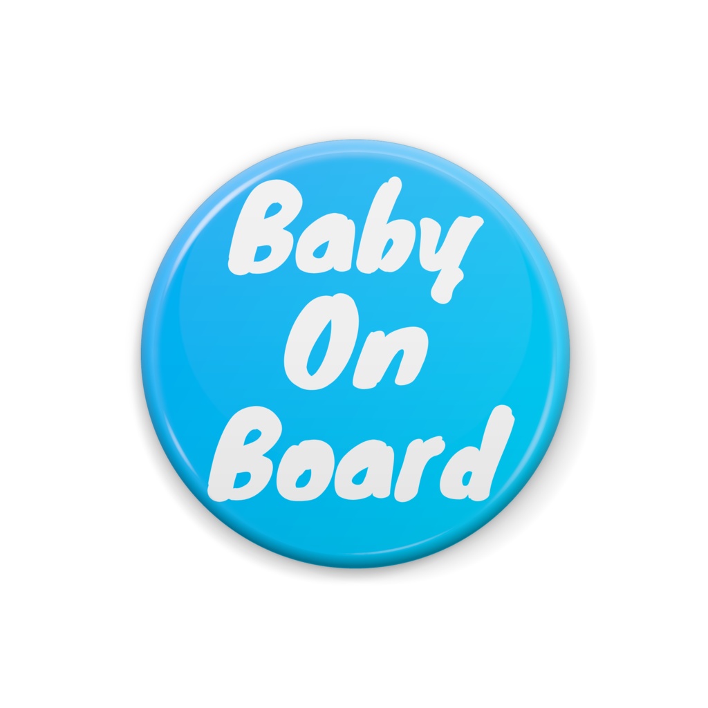 Baby on board　缶バッジ