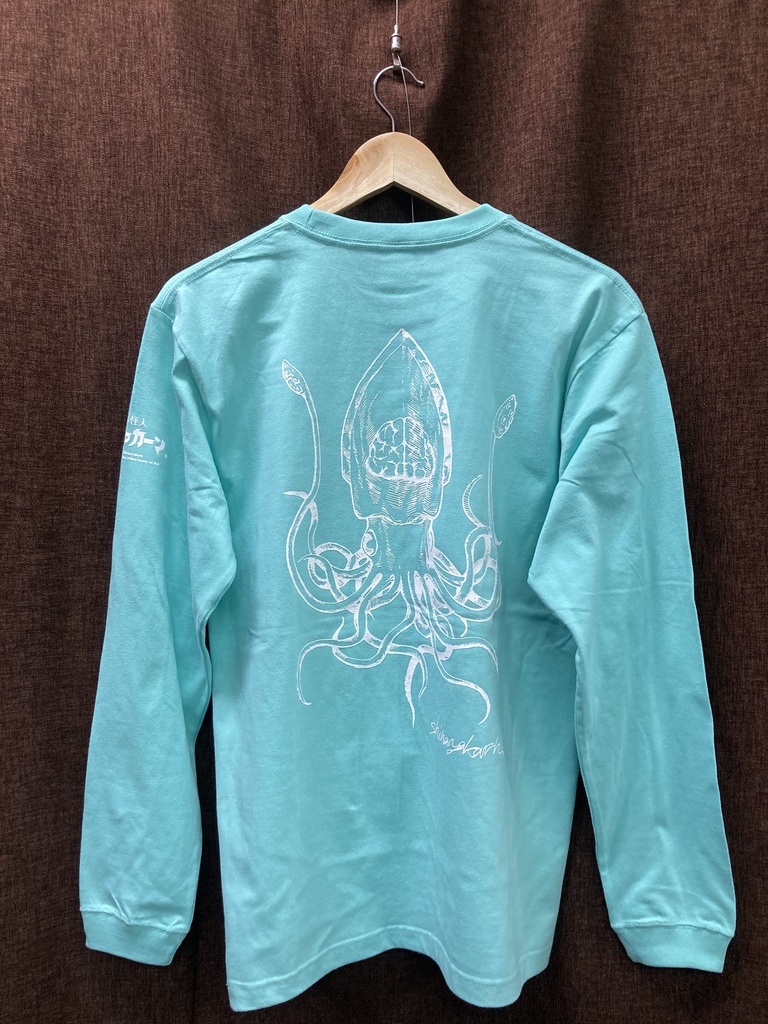 脳squidロングスリーブ（L）EMERALD
