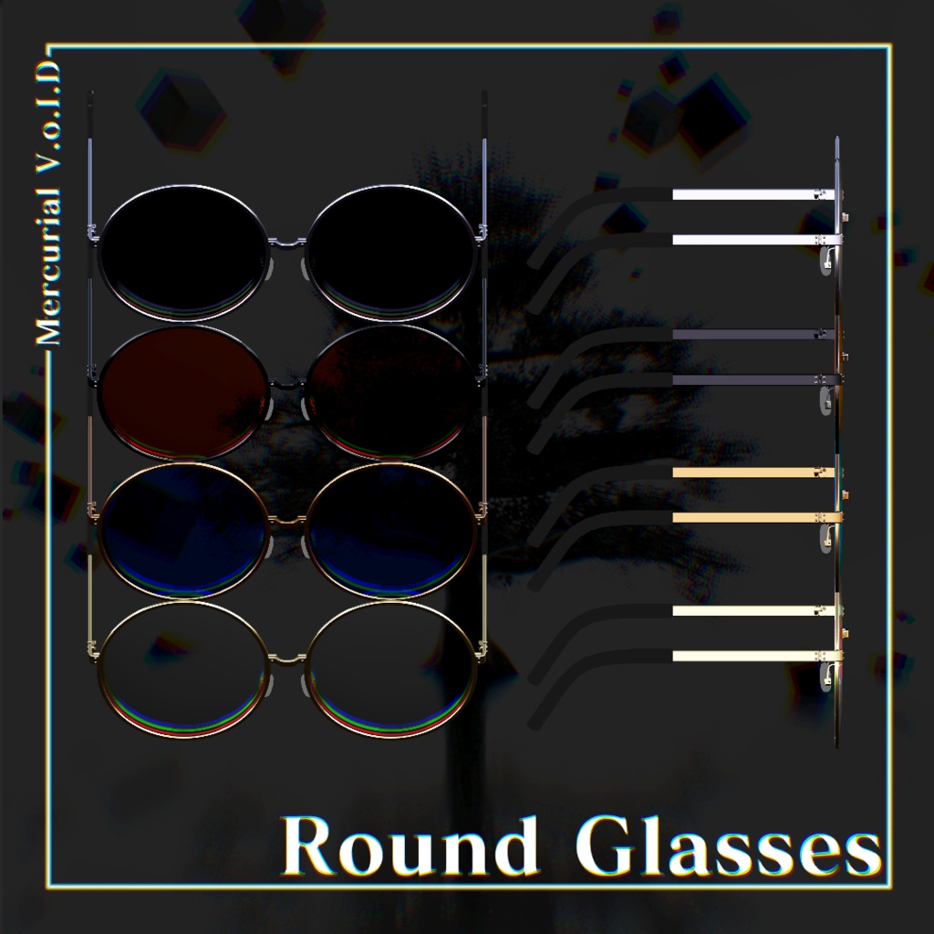 ▣Mercurial V.o.I.D: Round Glasses▣