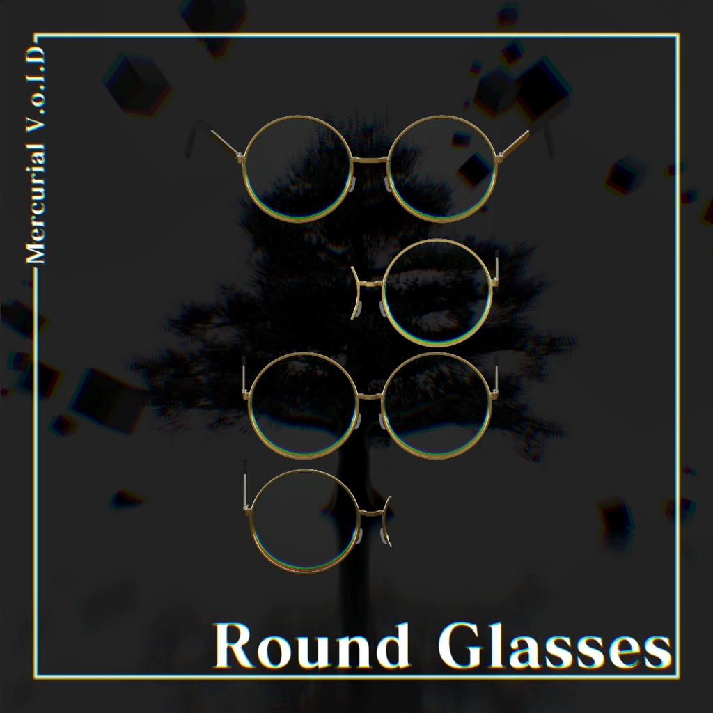 ▣Mercurial V.o.I.D: Round Glasses▣