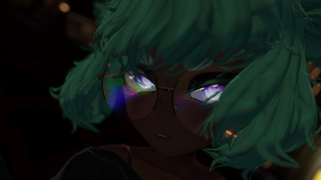 ▣Mercurial V.o.I.D: Round Glasses (No Frame)▣