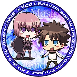 缶バッジ ぐだ男 マシュ FGO Fate/GrandOrder