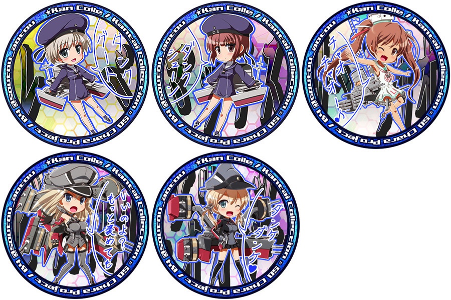 艦隊これくしょん 艦これ 海外艦 缶バッジ