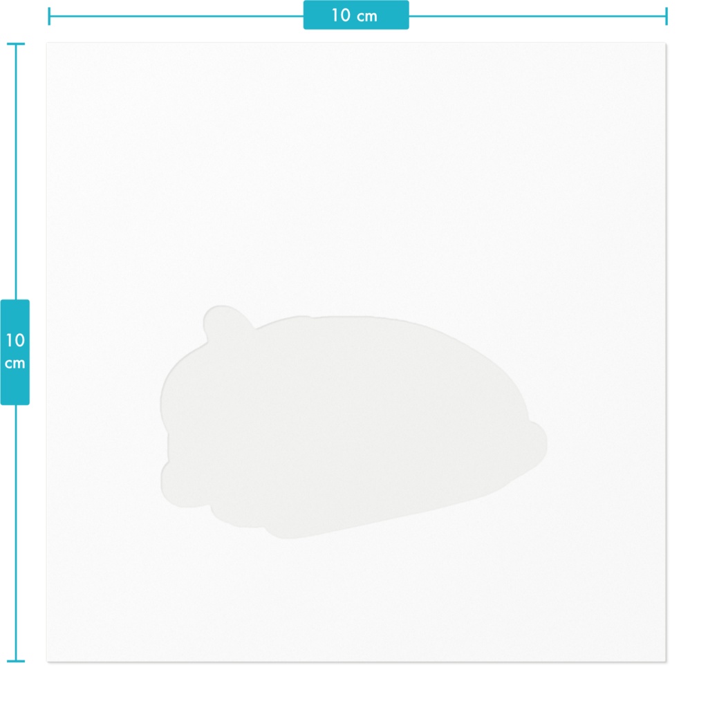 アムくんステッカー「怠惰Everyday」