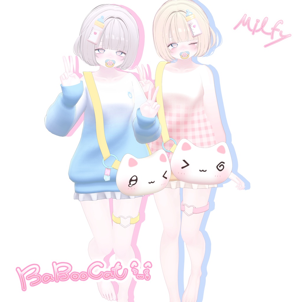 BABOOCAT^._.^바부냥이/for milfy,chocolatミルフィ・ショコラ