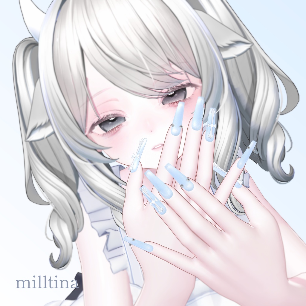 glitter nail (4avatar)/milfy/milltina/lumina/lapwing