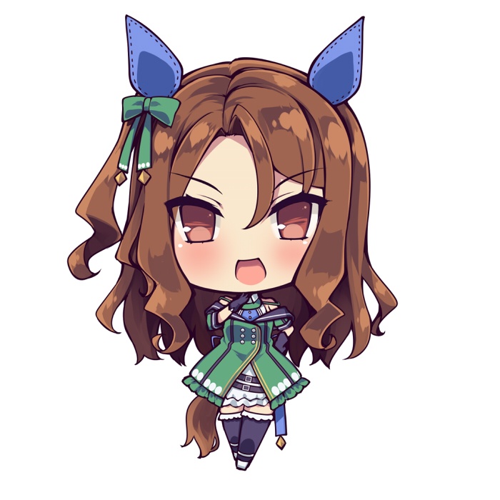 キングヘイロー　SDアクリルキーホルダー（ゆうパケット配送）