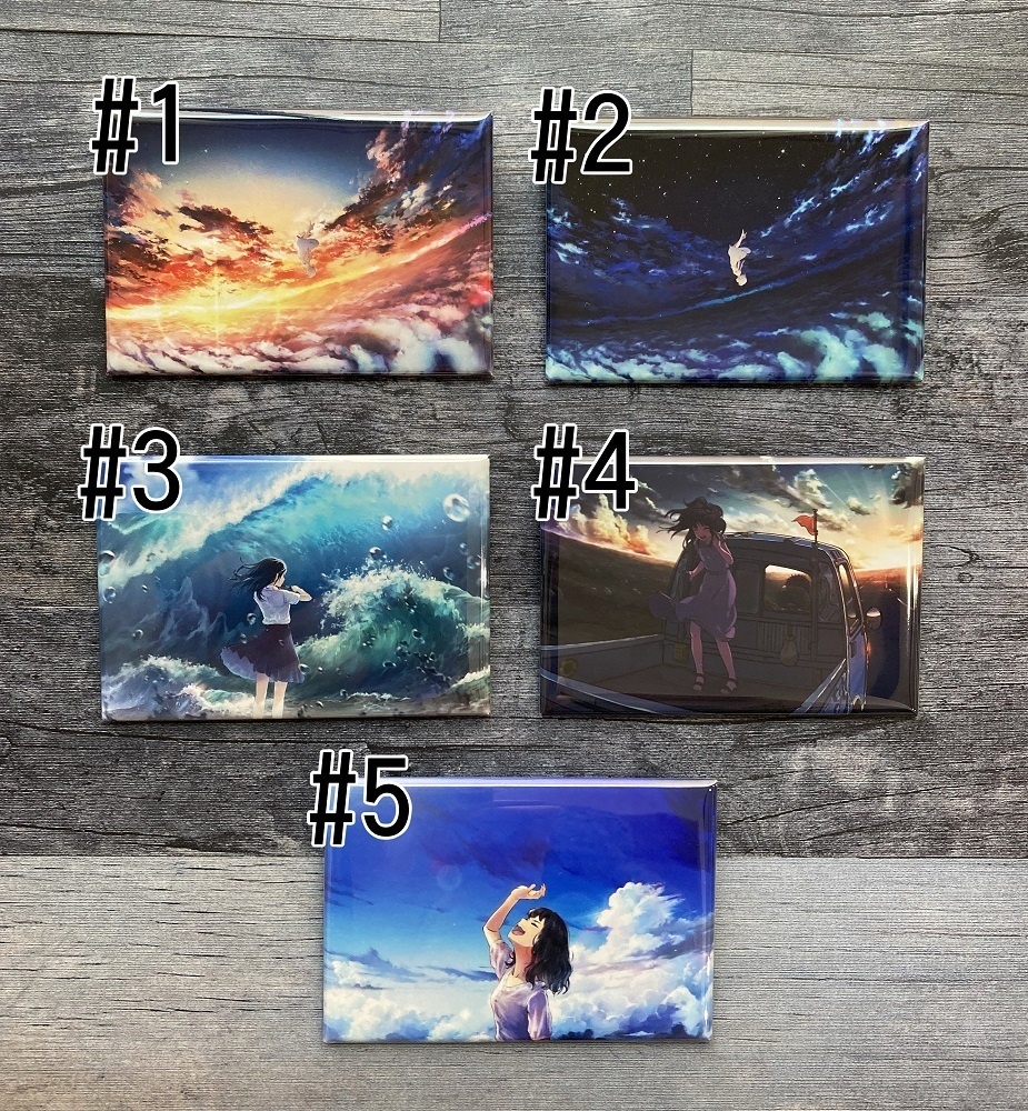 シカク缶バッジ【楽曲シリーズ】