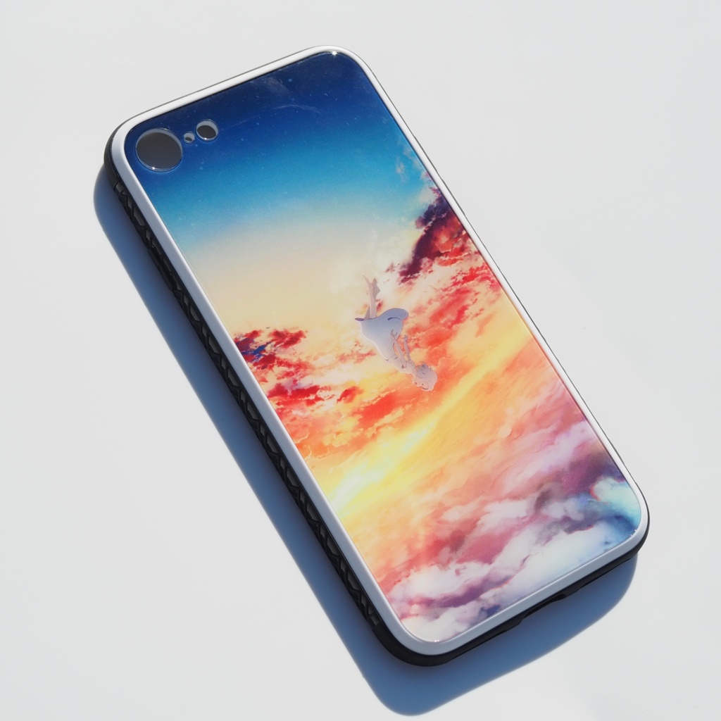 【iPhone】スマホケース(強化ガラス仕上げ)_アスノヨゾラ哨戒班