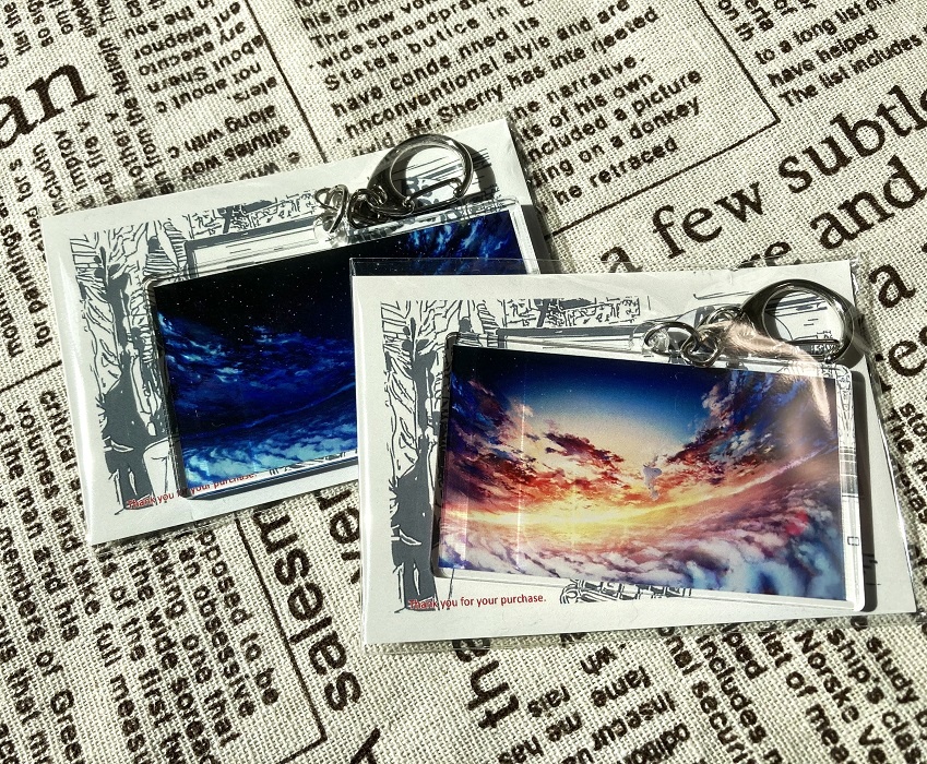 風景シリーズアクリルキーホルダー